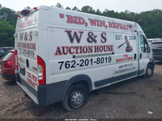 Aukcja sprzedaży 2018 Ram Promaster 2500 High Roof 159 Wb, vin: 3C6TRVDG4JE156467, numer aukcji: 44978903
