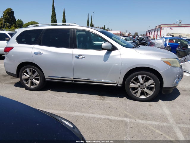 Продаж на аукціоні авто 2013 Nissan Pathfinder Platinum, vin: 5N1AR2MN7DC633512, номер лоту: 44978946