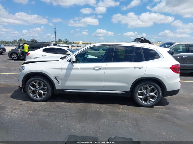 Auction sale of the 2020 Bmw X3 Sdrive30i, vin: 5UXTY3C04L9B07699, lot number: 44978951