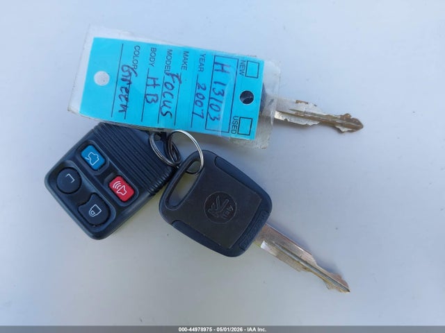 Aukcja sprzedaży 2007 Ford Focus S/se/ses, vin: 1FAFP37N57W343523, numer aukcji: 44978975