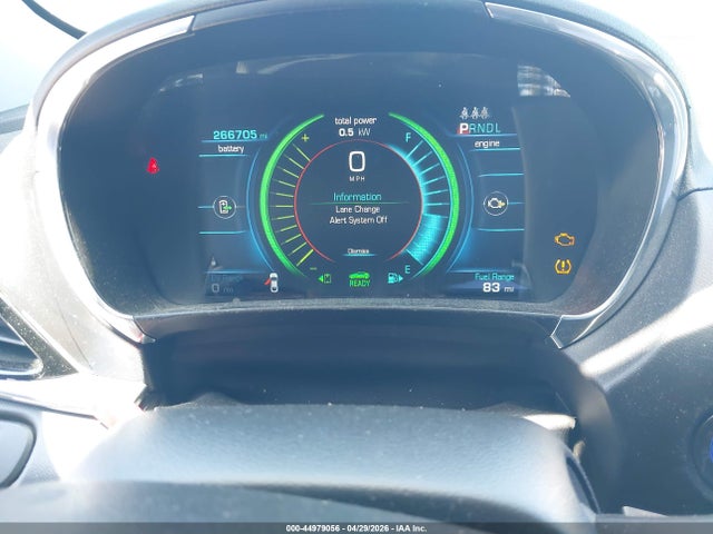 1G1RD6S5XGU108192 Chevrolet Volt Premier