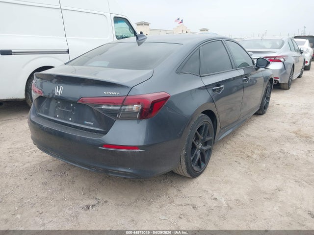 2HGFE4F83SH324382 Honda Civic Hybrid Sport/sport Touring