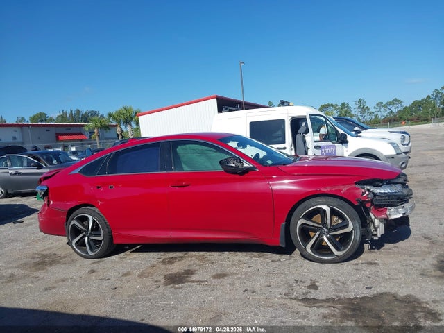 44979172 :رقم المزاد ، 1HGCV1F34KA165327 vin ، 2019 Honda Accord Sport مزاد بيع