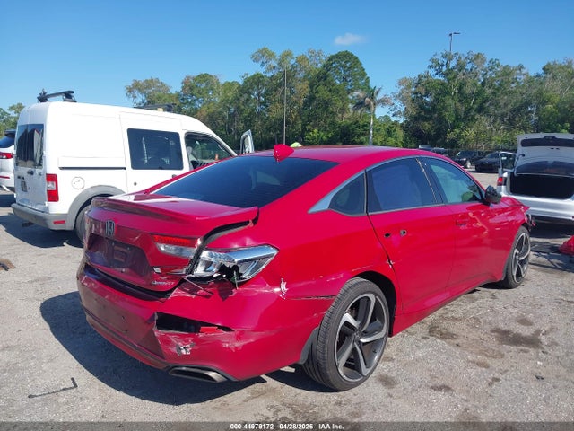 44979172 :رقم المزاد ، 1HGCV1F34KA165327 vin ، 2019 Honda Accord Sport مزاد بيع