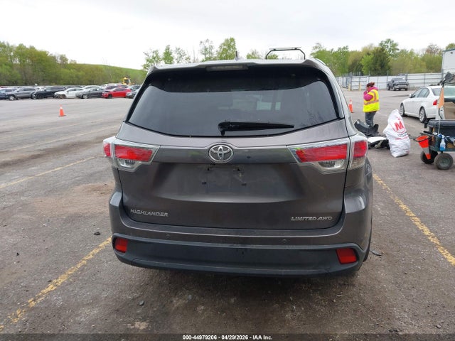 Продаж на аукціоні авто 2014 Toyota Highlander Limited V6, vin: 5TDDKRFH7ES041386, номер лоту: 44979206