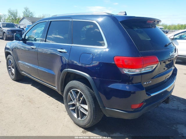 2017 Jeep Grand Cherokee Limited 4x4 მანქანა იყიდება აუქციონზე, vin: 1C4RJFBG8HC812397, აუქციონის ნომერი: 44979295