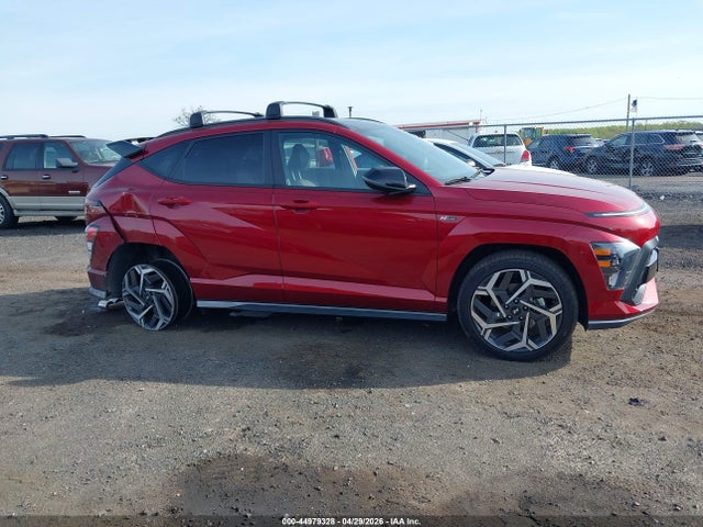 2024 Hyundai Kona N Line მანქანა იყიდება აუქციონზე, vin: KM8HACA38RU140101, აუქციონის ნომერი: 44979328