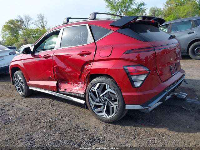 2024 Hyundai Kona N Line მანქანა იყიდება აუქციონზე, vin: KM8HACA38RU140101, აუქციონის ნომერი: 44979328