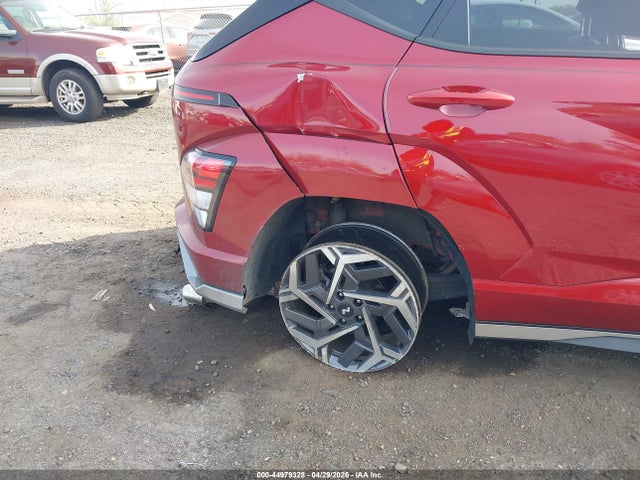 2024 Hyundai Kona N Line მანქანა იყიდება აუქციონზე, vin: KM8HACA38RU140101, აუქციონის ნომერი: 44979328