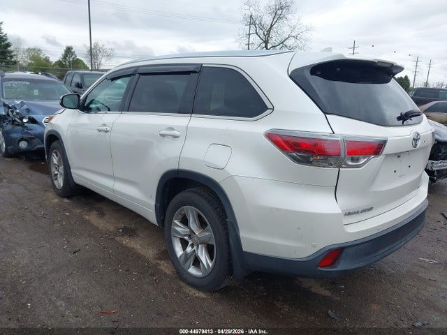 Aukcja sprzedaży 2015 Toyota Highlander Limited V6, vin: 5TDDKRFH2FS138142, numer aukcji: 44979413