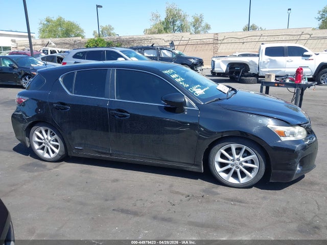 44979423 :رقم المزاد ، JTHKD5BH6C2107171 vin ، 2012 Lexus Ct 200h Premium مزاد بيع