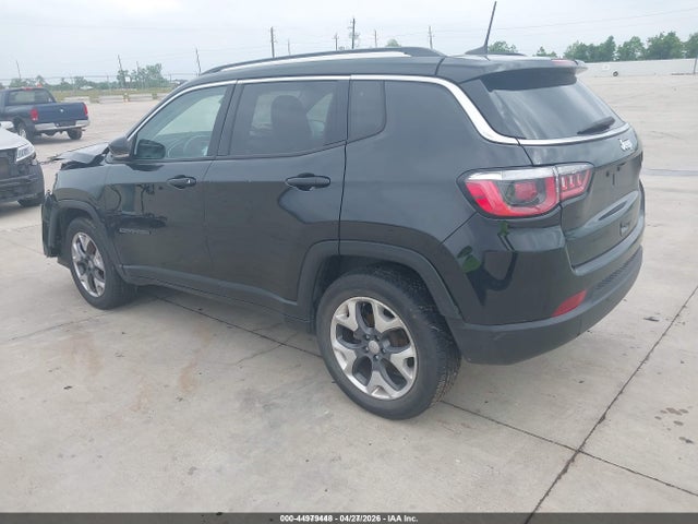 Продажа на аукционе авто 2018 Jeep Compass Limited 4x4, vin: 3C4NJDCB5JT101496, номер лота: 44979448