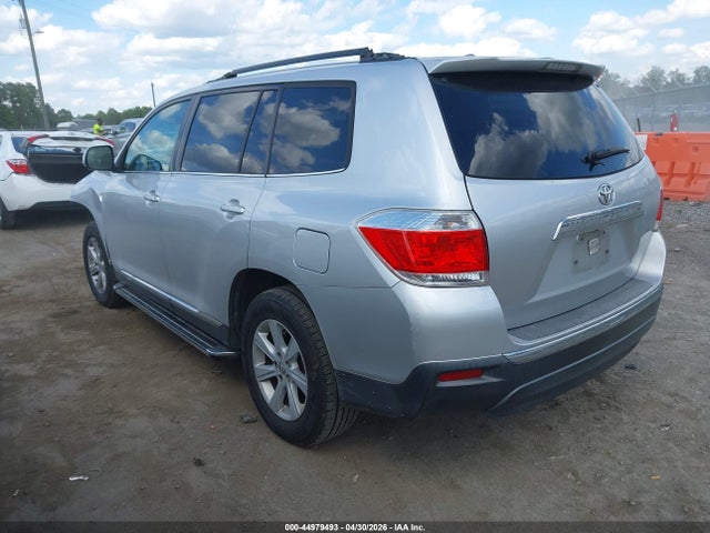 2012 Toyota Highlander მანქანა იყიდება აუქციონზე, vin: 5TDZA3EH0CS028726, აუქციონის ნომერი: 44979493
