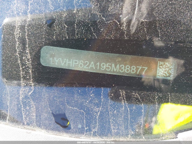 44979707 :رقم المزاد ، 1YVHP82A195M38877 vin ، 2009 Mazda Mazda6 I Touring مزاد بيع