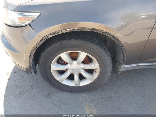 44979720 :رقم المزاد ، JNRAS08W95X212305 vin ، 2005 Infiniti Fx35 مزاد بيع