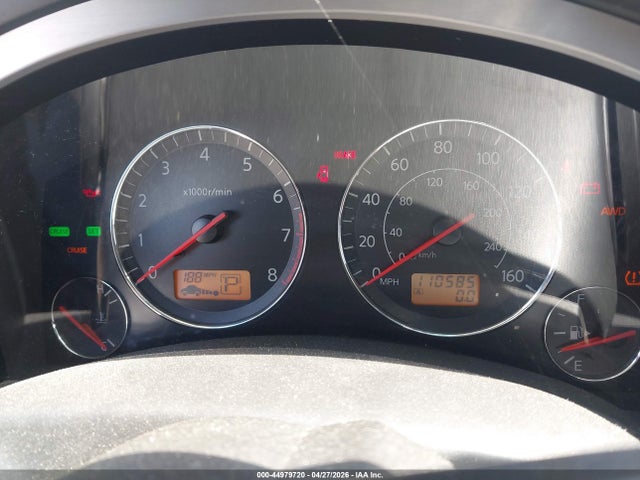 44979720 :رقم المزاد ، JNRAS08W95X212305 vin ، 2005 Infiniti Fx35 مزاد بيع