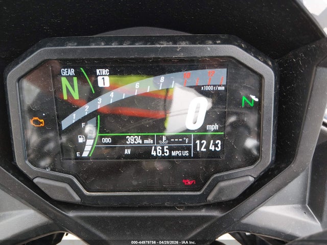 2025 Kawasaki Ex650 R მანქანა იყიდება აუქციონზე, vin: ML5EXER14SDAF9454, აუქციონის ნომერი: 44979756