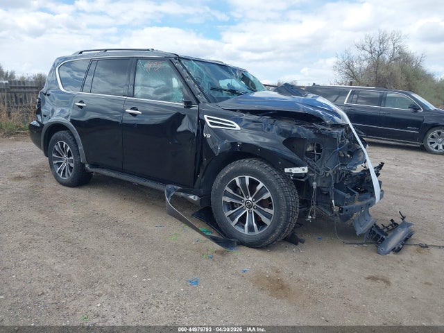 2020 Nissan Armada Sl 4wd მანქანა იყიდება აუქციონზე, vin: JN8AY2NC5L9619113, აუქციონის ნომერი: 44979793