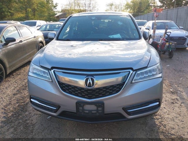 44979841 :رقم المزاد ، 5FRYD4H45GB035259 vin ، 2016 Acura Mdx Technology   Acurawatch Plus Packages/technology Package مزاد بيع