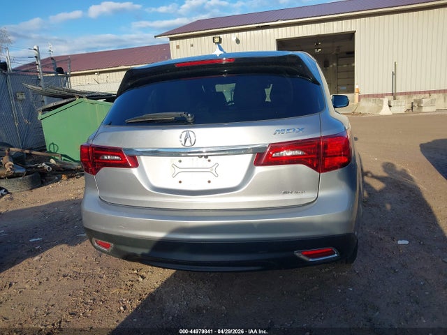 44979841 :رقم المزاد ، 5FRYD4H45GB035259 vin ، 2016 Acura Mdx Technology   Acurawatch Plus Packages/technology Package مزاد بيع