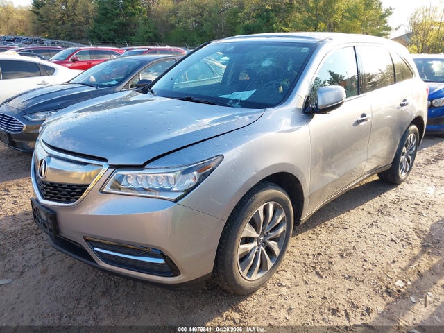 44979841 :رقم المزاد ، 5FRYD4H45GB035259 vin ، 2016 Acura Mdx Technology   Acurawatch Plus Packages/technology Package مزاد بيع