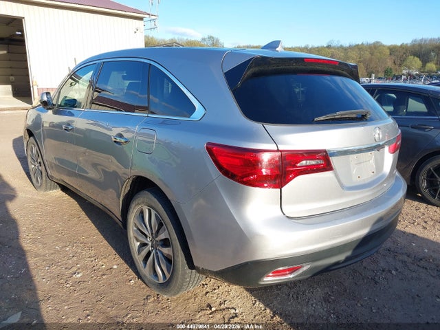 44979841 :رقم المزاد ، 5FRYD4H45GB035259 vin ، 2016 Acura Mdx Technology   Acurawatch Plus Packages/technology Package مزاد بيع