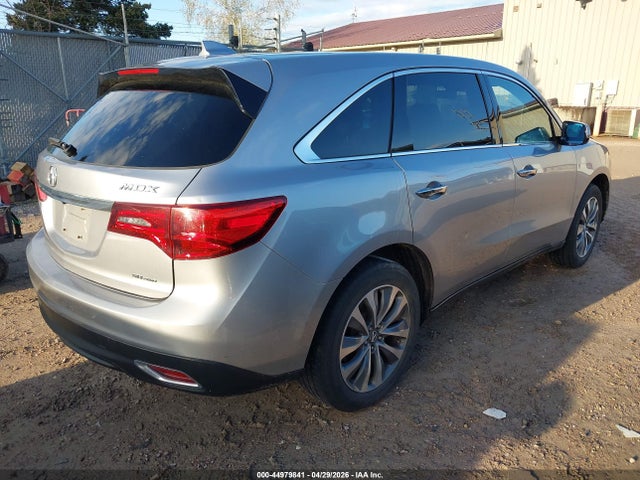 44979841 :رقم المزاد ، 5FRYD4H45GB035259 vin ، 2016 Acura Mdx Technology   Acurawatch Plus Packages/technology Package مزاد بيع