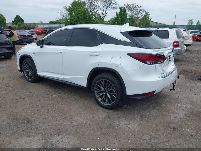 2022 Lexus Rx 350 F Sport Handling მანქანა იყიდება აუქციონზე, vin: 2T2YZMDA9NC335298, აუქციონის ნომერი: 44979843