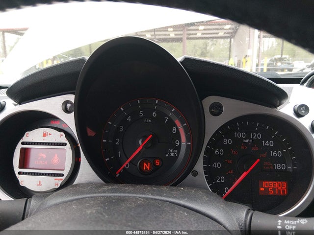 2009 Nissan 370z Touring მანქანა იყიდება აუქციონზე, vin: JN1AZ44E99M402227, აუქციონის ნომერი: 44979894