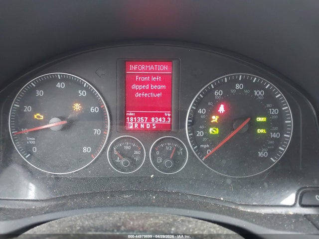 Продажа на аукционе авто 2006 Volkswagen Jetta 2.0t, vin: 3VWMJ81K56M666495, номер лота: 44979899