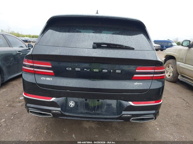 2022 Genesis Gv80 2.5t Awd მანქანა იყიდება აუქციონზე, vin: KMUHBDSB8NU080115, აუქციონის ნომერი: 44979904