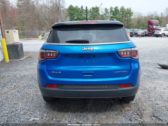 Aukcja sprzedaży 2018 Jeep Compass Limited 4x4, vin: 3C4NJDCB0JT360591, numer aukcji: 44980002