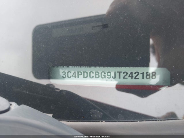2018 Dodge Journey Sxt მანქანა იყიდება აუქციონზე, vin: 3C4PDCBG9JT242188, აუქციონის ნომერი: 44980009