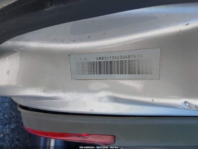 Aukcja sprzedaży 2003 Hyundai Santa Fe Gls/lx, vin: KM8SC73D13U478198, numer aukcji: 44980244