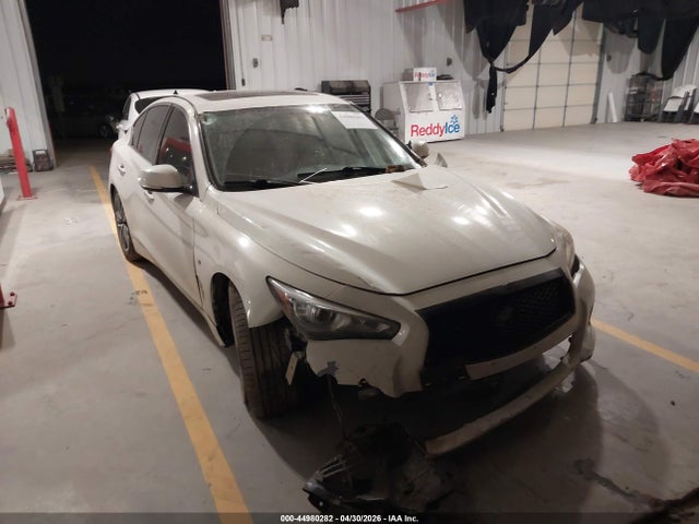 2015 Infiniti Q50 Sport მანქანა იყიდება აუქციონზე, vin: JN1BV7AP5FM357354, აუქციონის ნომერი: 44980282