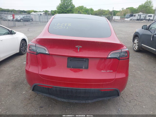 2022 Tesla Model Y Long Range Dual Motor All-wheel Drive მანქანა იყიდება აუქციონზე, vin: 7SAYGDEEXNA018797, აუქციონის ნომერი: 44980311
