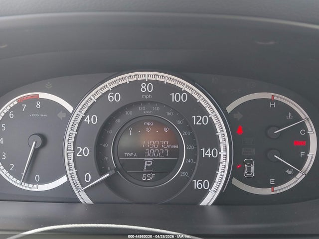 2013 Honda Accord Lx მანქანა იყიდება აუქციონზე, vin: 1HGCR2F36DA168842, აუქციონის ნომერი: 44980330