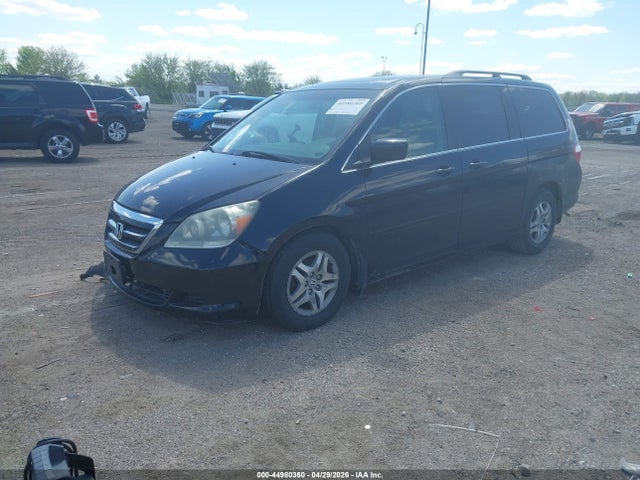 2006 Honda Odyssey Ex-l მანქანა იყიდება აუქციონზე, vin: 5FNRL38636B046036, აუქციონის ნომერი: 44980360