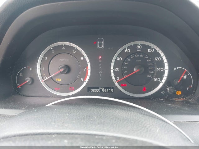 44980365 :رقم المزاد ، 1HGCP26449A190702 vin ، 2009 Honda Accord 2.4 Lx-p مزاد بيع