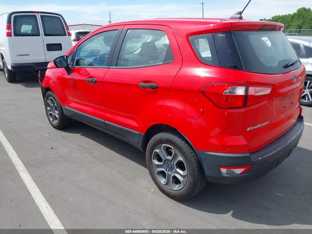 44980493 :رقم المزاد ، MAJ3S2FEXMC406223 vin ، 2021 Ford Ecosport S مزاد بيع