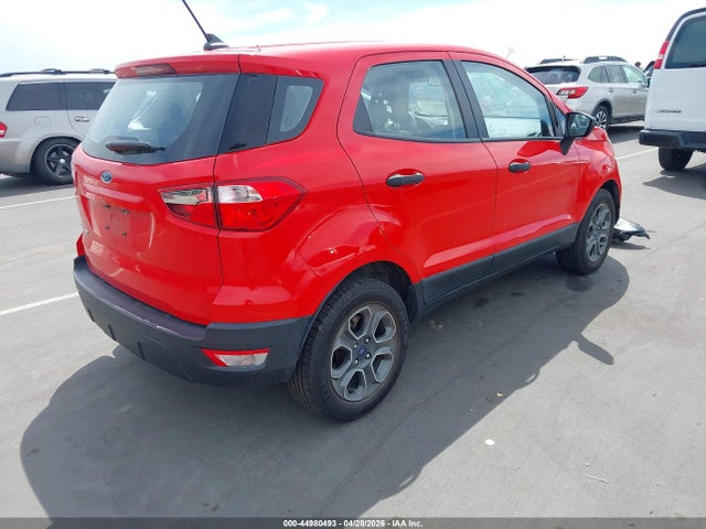 44980493 :رقم المزاد ، MAJ3S2FEXMC406223 vin ، 2021 Ford Ecosport S مزاد بيع