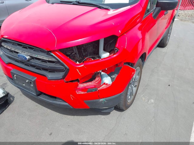 44980493 :رقم المزاد ، MAJ3S2FEXMC406223 vin ، 2021 Ford Ecosport S مزاد بيع
