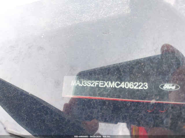 44980493 :رقم المزاد ، MAJ3S2FEXMC406223 vin ، 2021 Ford Ecosport S مزاد بيع