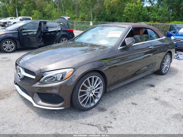 44980500 :رقم المزاد ، WDDWK4JB7HF527799 vin ، 2017 Mercedes-benz C 300 مزاد بيع