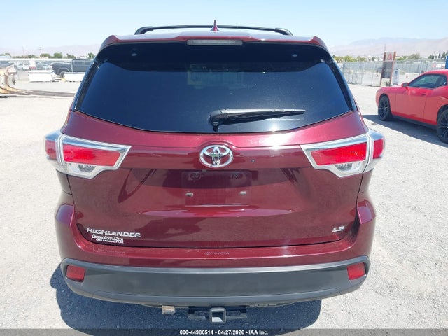 5TDZKRFH0GS180297 Toyota Highlander Le Plus V6