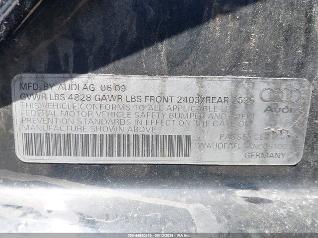 Продаж на аукціоні авто 2010 Audi A4 2.0t Premium, vin: WAUDFAFL4AN005100, номер лоту: 44980515