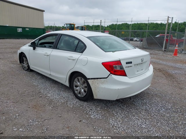 44980516 :رقم المزاد ، 19XFB2F58CE087094 vin ، 2012 Honda Civic Lx مزاد بيع