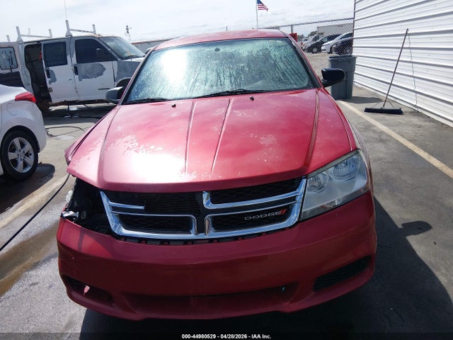 44980529 :رقم المزاد ، 1C3CDZAB9CN201428 vin ، 2012 Dodge Avenger Se مزاد بيع