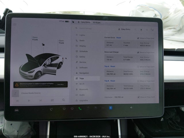 Tesla Model 3 Long Range/performance 2019 5YJ3E1EB4KF195734 Image 7