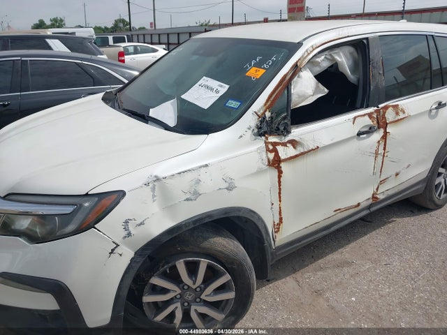 2019 Honda Pilot Ex მანქანა იყიდება აუქციონზე, vin: 5FNYF5H35KB012825, აუქციონის ნომერი: 44980636